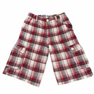 Youth Overdrive Clothing Plaid Cargo Shorts 14